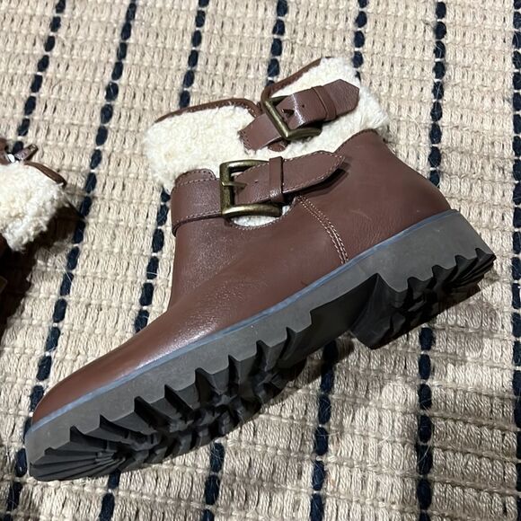 Easy Spirit Brower Leather Ankle Boots Fisherman Core D19 - Picture 4 of 7